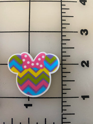 Minnie Decorated Egg Flat back Printed Resin