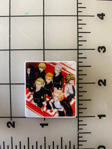 Tokyo Revengers Anime Flat back Printed Resin