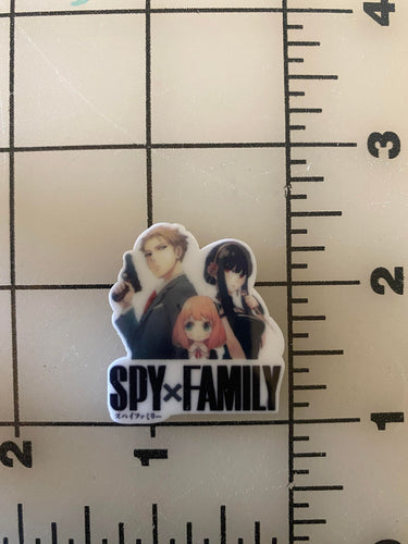 Spy Family Anime Flat back Printed Resin