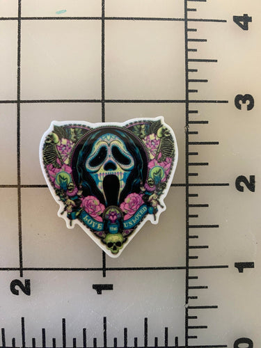 Scream Planchet Horror Movies Flatback Printed Resin