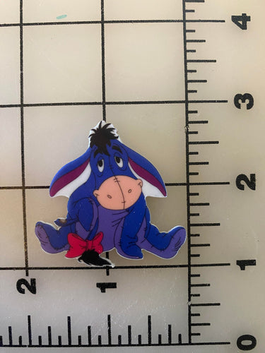 Friend Eeyore from Winnie the Pooh Body Flat back Printed Resin