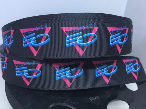 1 yard 1 inch Disneyland Attraction Captain E O Grosgrain Ribbon 3-D Show