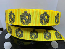 1 yard 1 inch Harry Potter Hogwarts Houses Grosgrain Ribbon