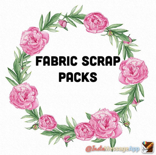 DESTASH Fabric Scrap Priority bags Up to 3 lbs of Fabric