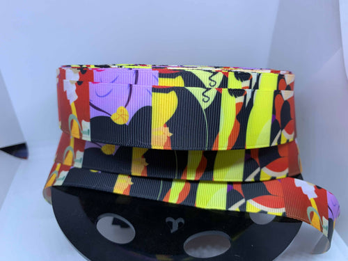 1 yard 1 inch Disney Villains Grosgrain Ribbon