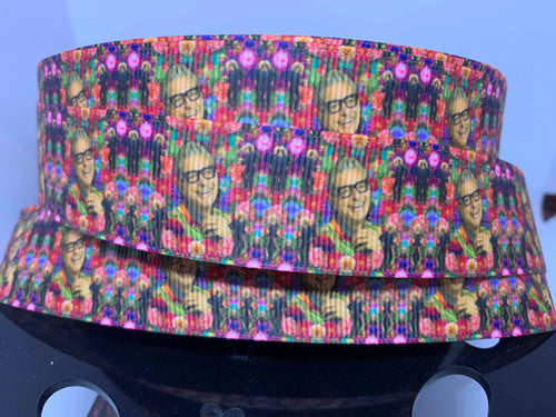1 yard 1 inch Jeff Goldbum Inspired Grosgrain Ribbon The world according to Jeff Goldblum