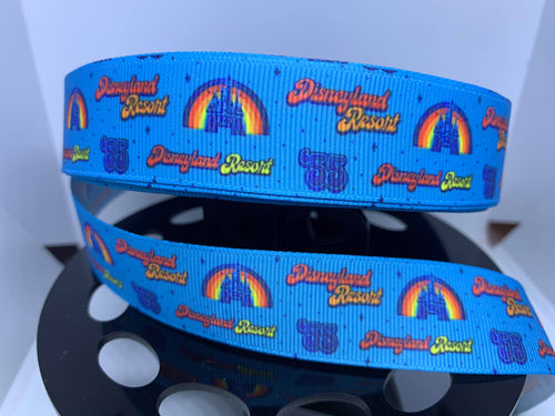 1 Yard 1 inch 1970's Retro Disneyland Resort Logo 