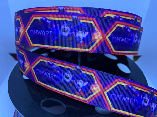 1 yard 1 Inch Disney Movie Onward Grosgrain Ribbon