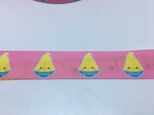 1 yard 7/8" Disneyland Dole Whip Grosgrain Ribbon