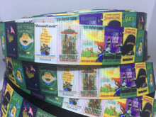 1 yard 7/8" Disney Parks Attraction Posters Grosgrain Ribbon Design 1
