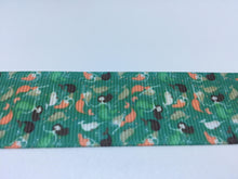 1 yard 1 inch Pretty and Simple Mermaid print with Narwhal Bow Making Ribbon