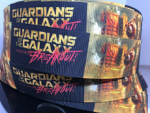 1 yard 1inch Guardians of the Galaxy Mission Breakout Ride Grosgrain Ribbon