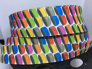 1 yard 7/8" Magic Bands Walt Disney World Grosgrain Ribbon
