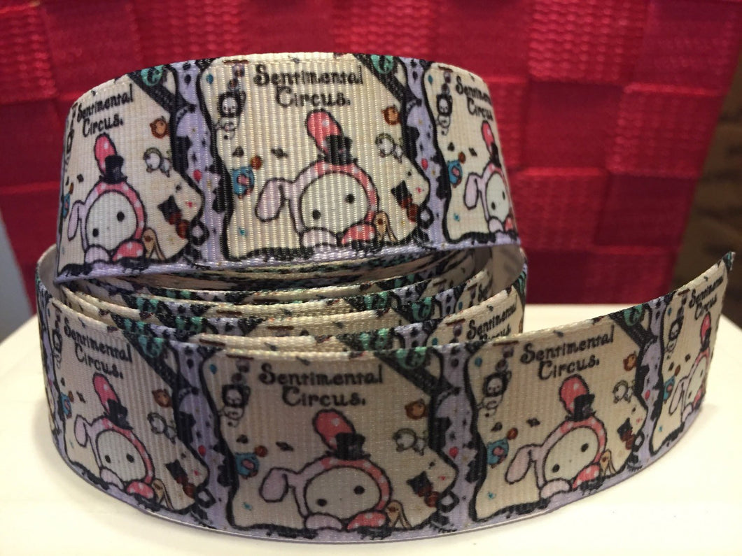 1 yard 1inch Japanese Stationary Sentimental Circus Ribbon